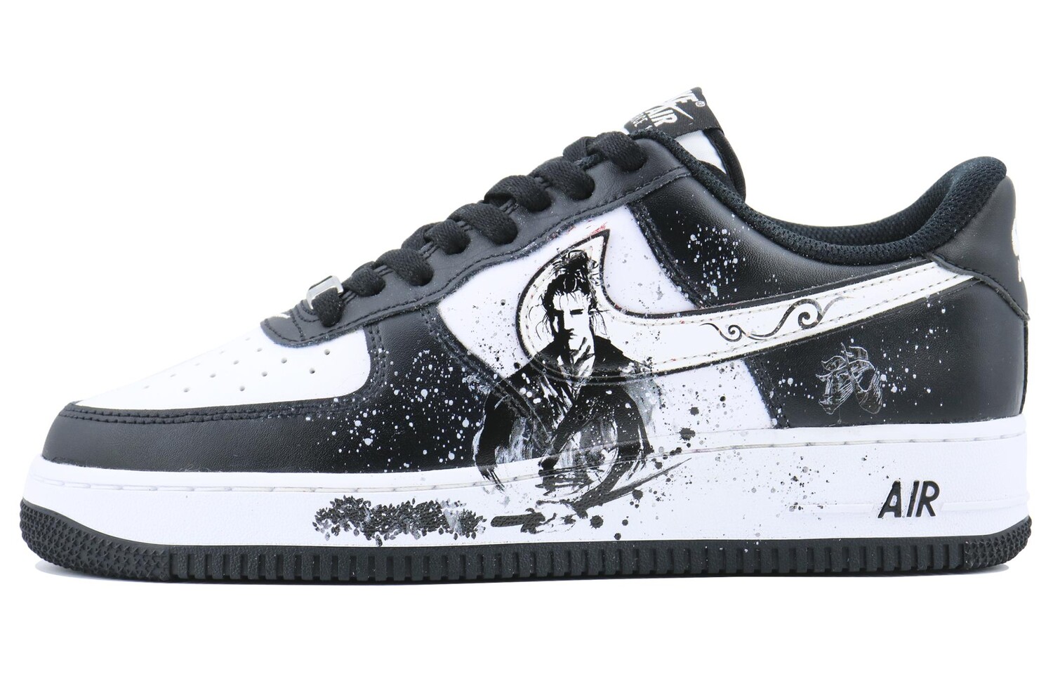 

Кроссовки Nike Air Force 1 Skateboard Shoes Unisex Low-Top White, Черный, Кроссовки Nike Air Force 1 Skateboard Shoes Unisex Low-Top White