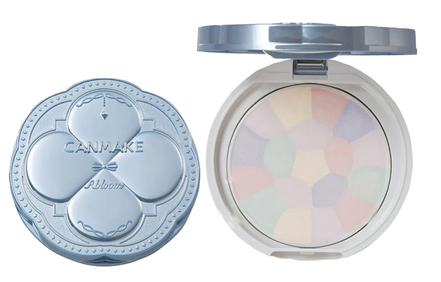 CANMAKE Летний лимитированный пуховка для пудры Cotton Candy Natural, Abloom #01 Lavender