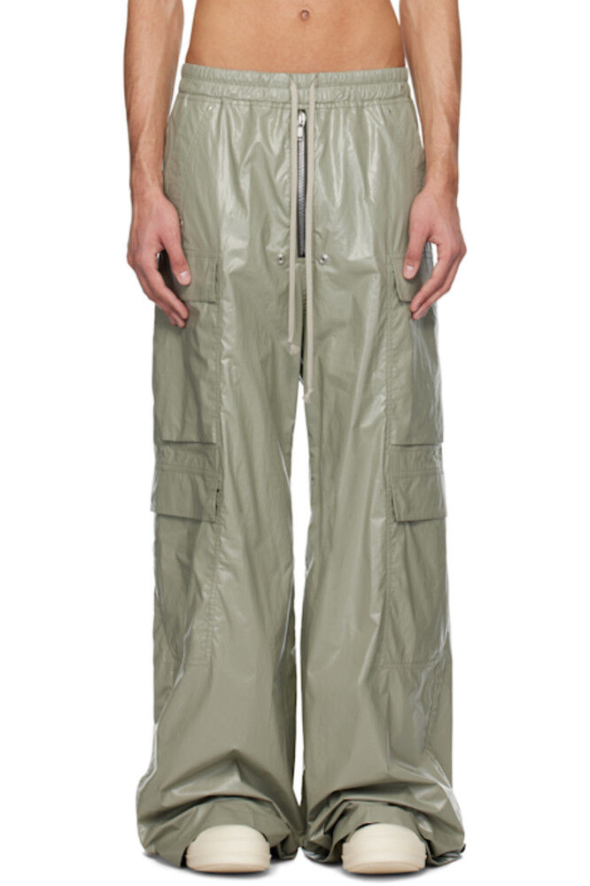 

Брюки-карго Cargobela Green Hollywood Rick Owens