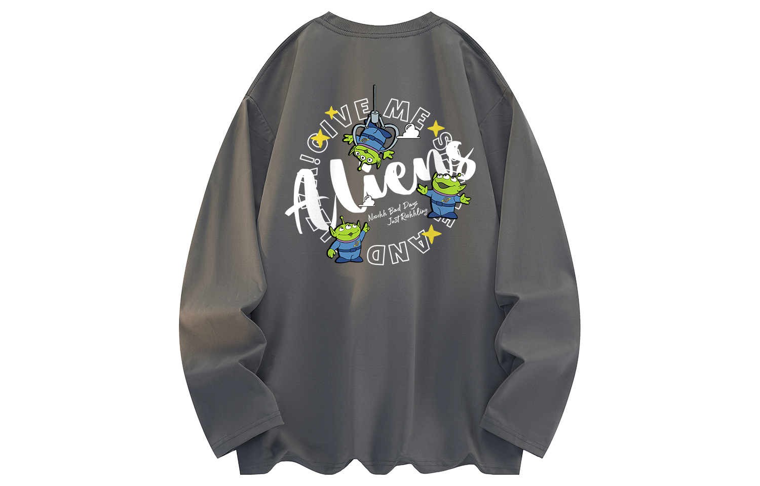 

Футболки Unisex с круглым вырезом, умеренно прямого кроя Disney, темно серый