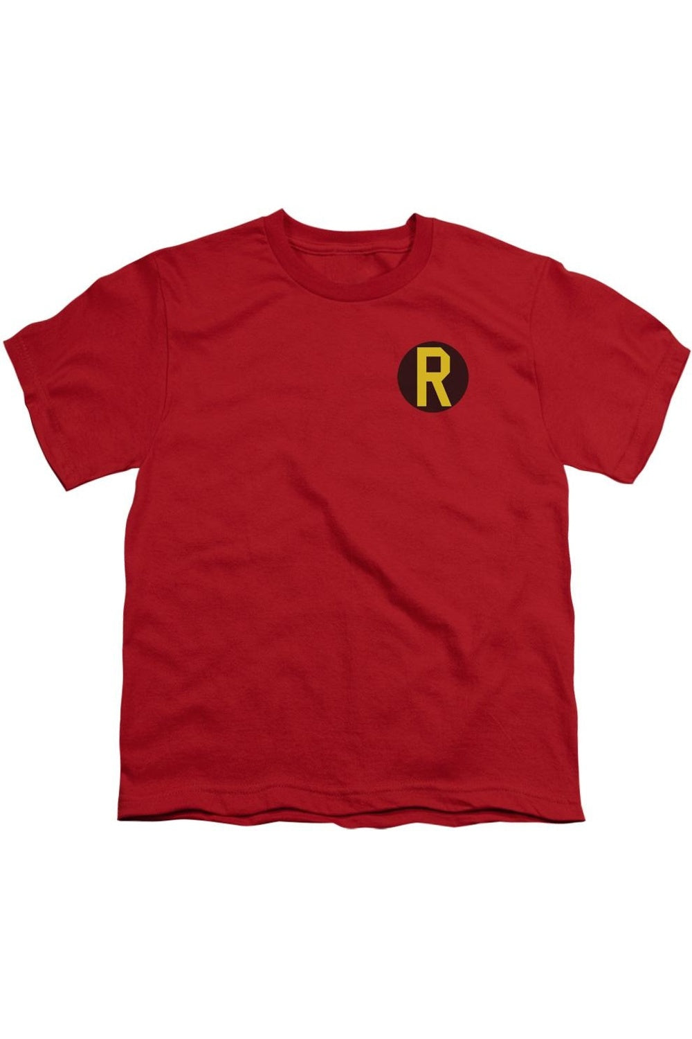 

Футболка с коротким рукавом для подростков с логотипом Robin от DC Comics Gildan, красный