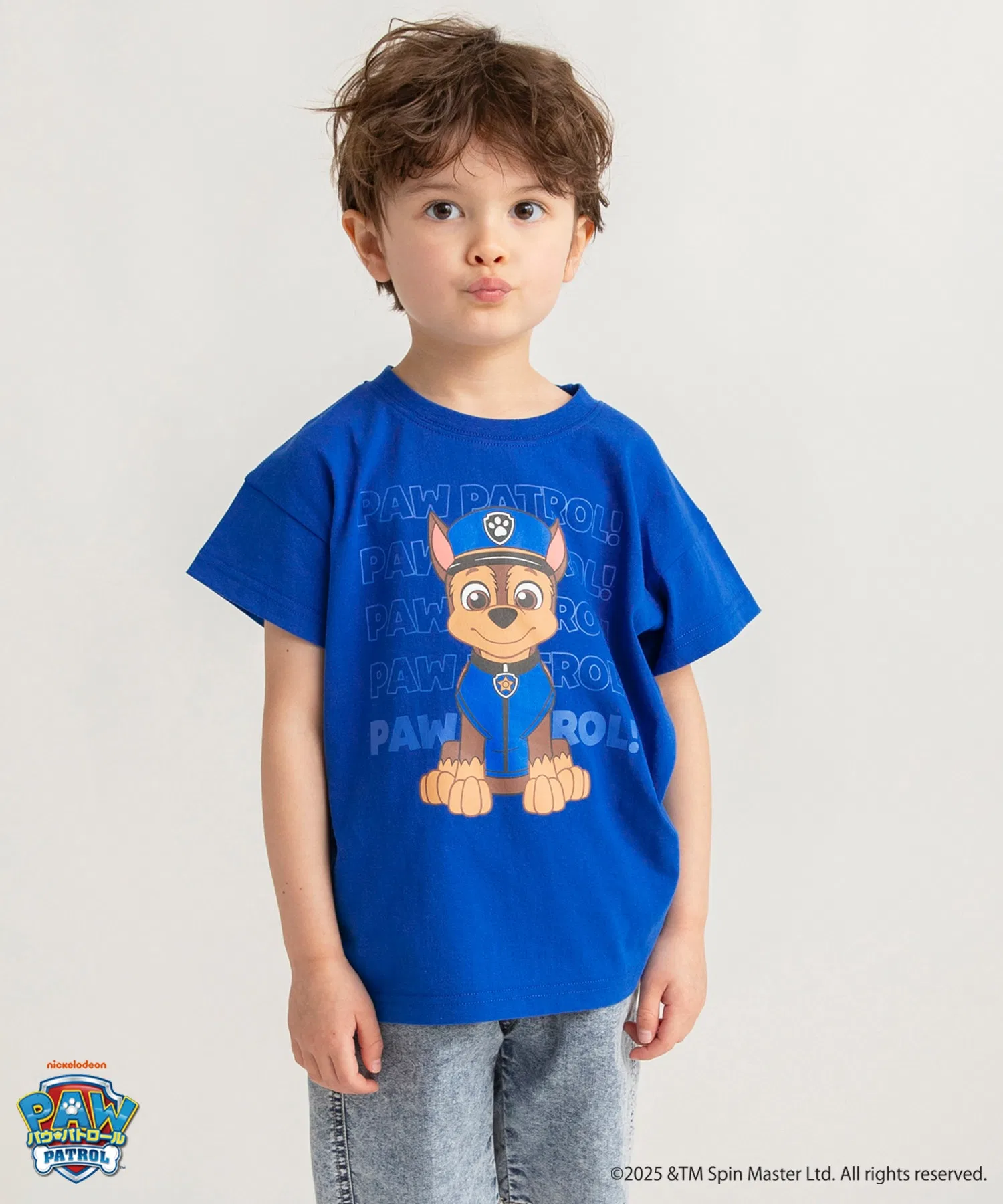 Детская футболка с принтом щенков Paw Patrol branshes жёлтая — фото 2