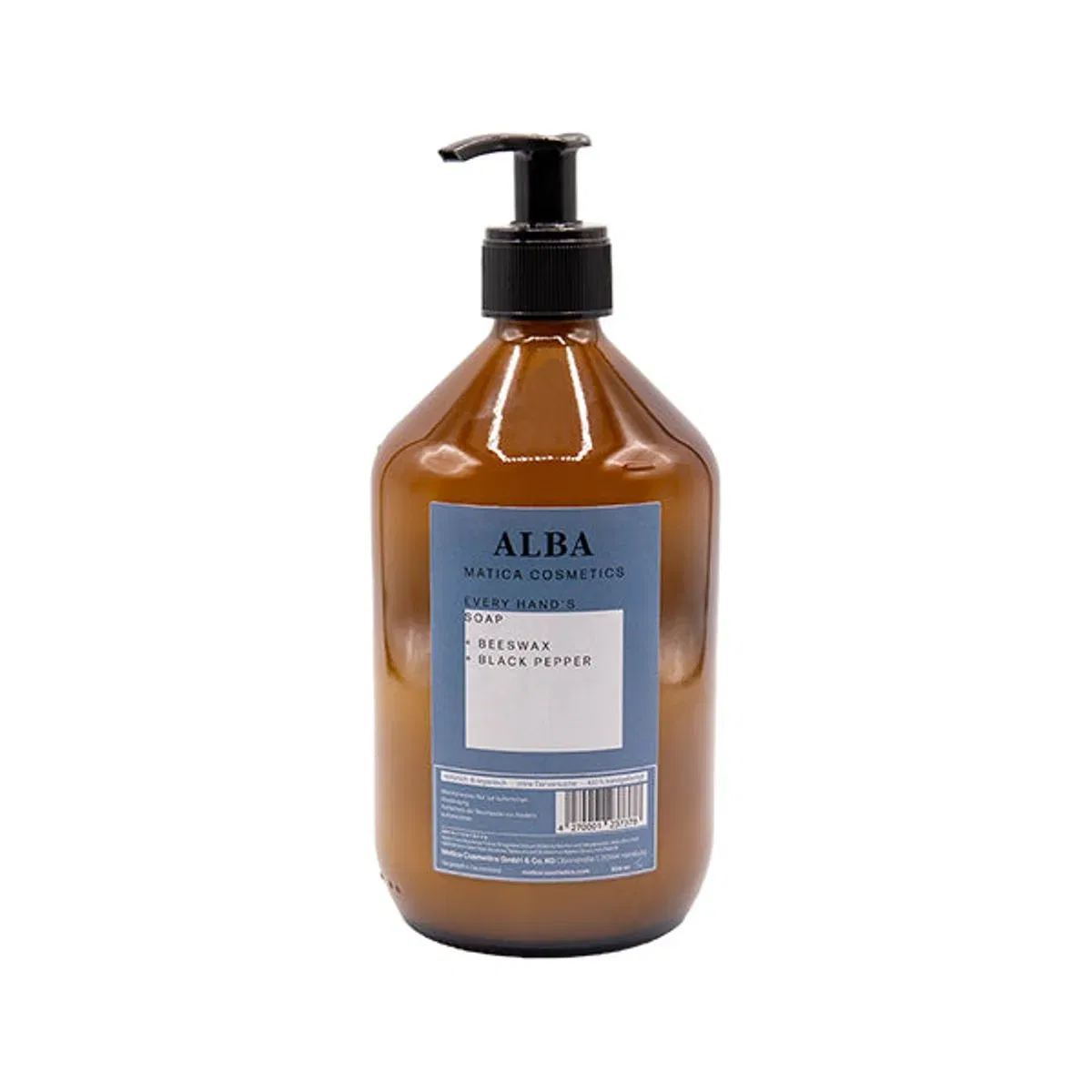 Жидкое мыло для рук ALBA Black Pepper Matica Cosmetics