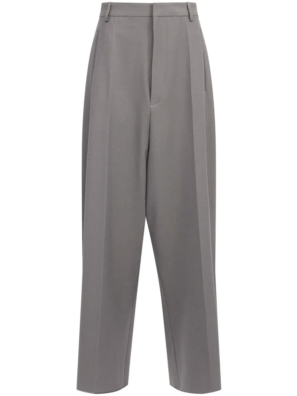 

Широкие брюки строгого кроя MM6 Maison Margiela, серый