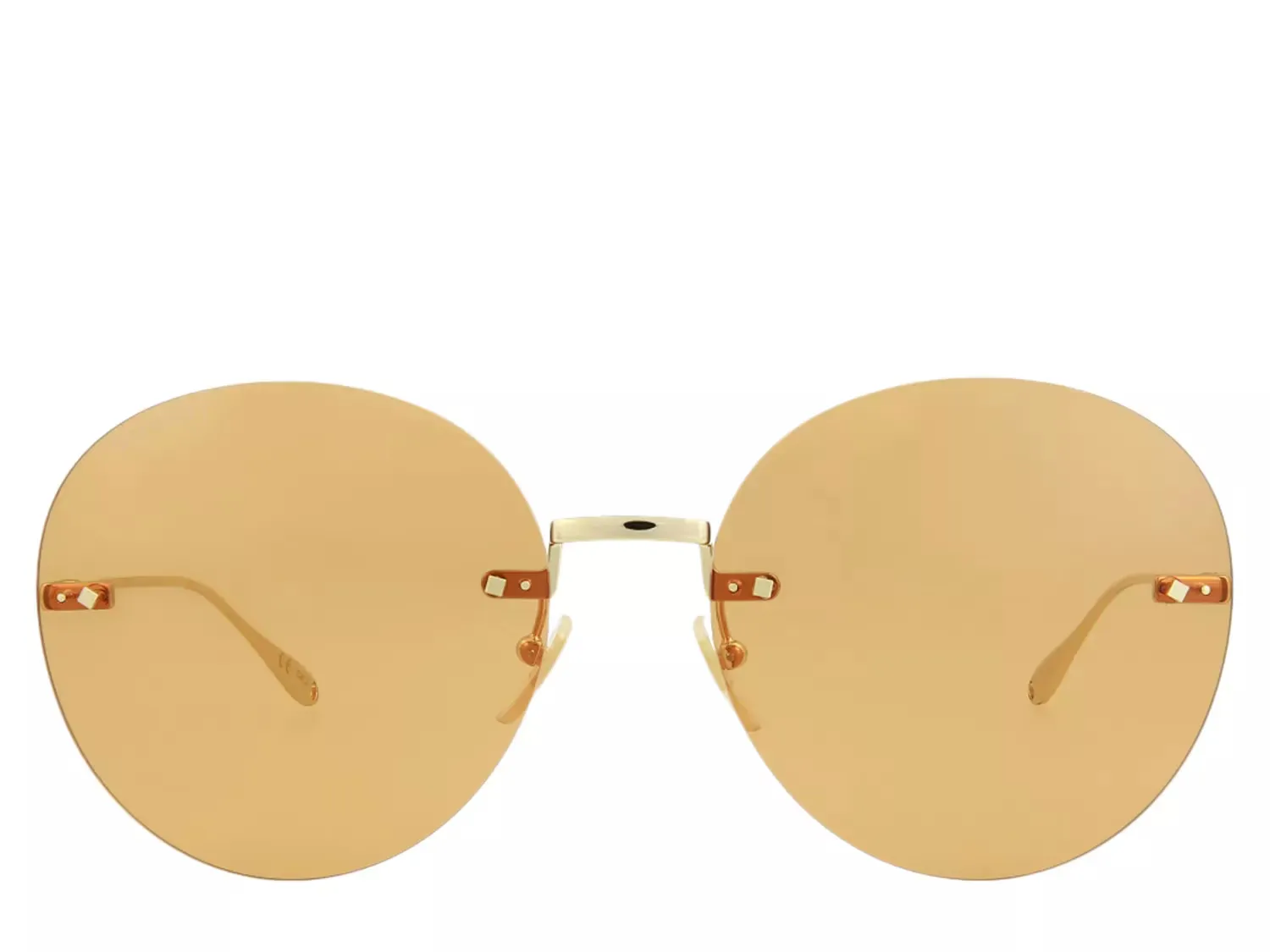 

Круглые солнцезащитные очки Gucci, Gold