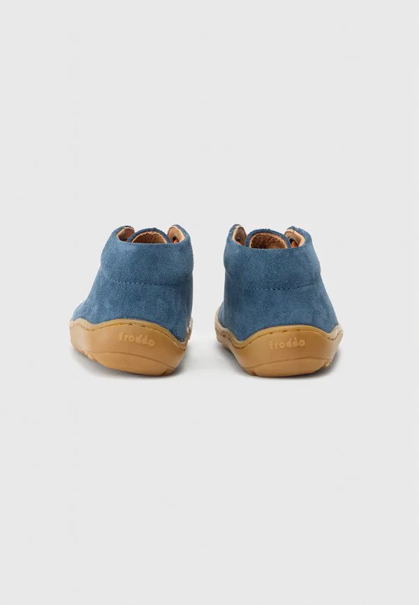 Детские туфли унисекс для первых шагов босиком Froddo, Dark Blue — фото 3