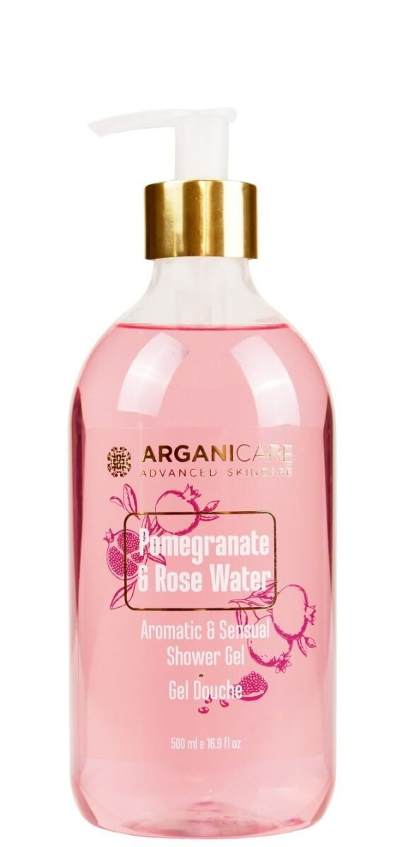 

Arganicare Pomergranate & Rose Water гель для душа, 500 ml