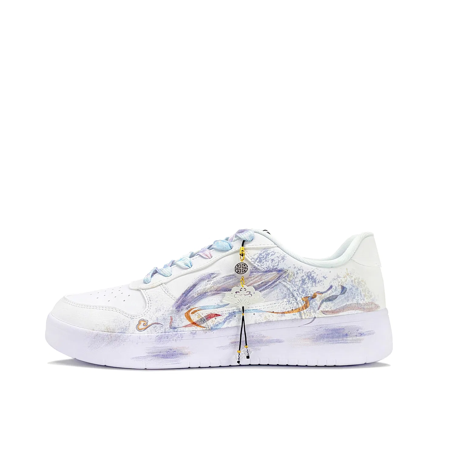 Спортивные кроссовки синтетические Li-Ning Floating Boat Light Purple — фото 3