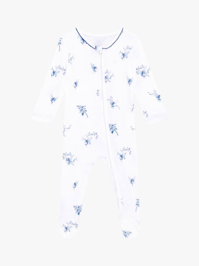 

Детский комбинезон для сна из бамбука и хлопка Rosa & Blue, White