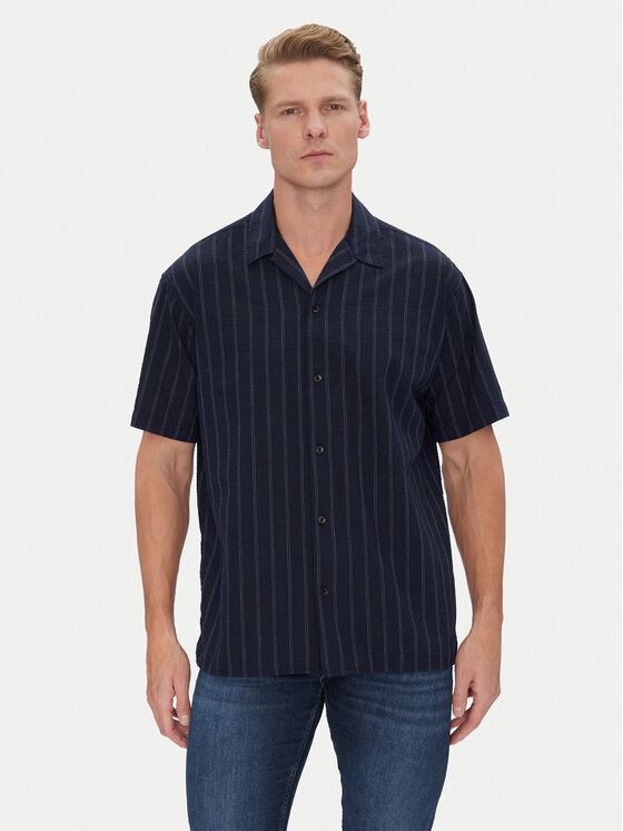 

Свободная рубашка Luke 12271099 Jack&Jones, синий