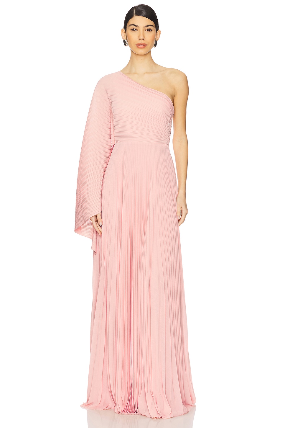 

Длинное платье Maci maxi dress Solace London, putty pink