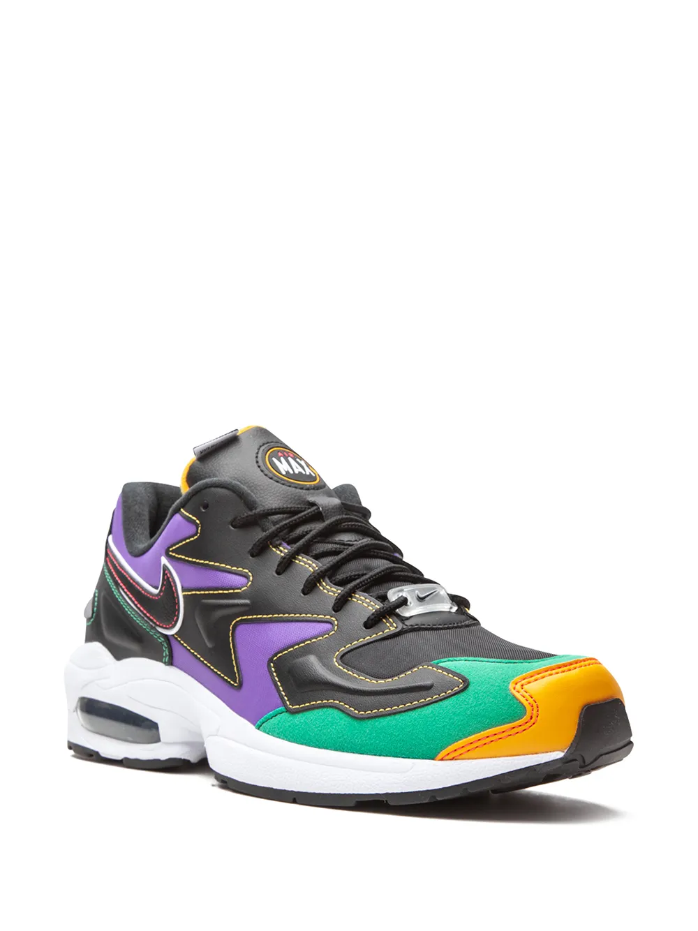 Кроссовки Air Max2 Light PRM Nike, черный — фото 2