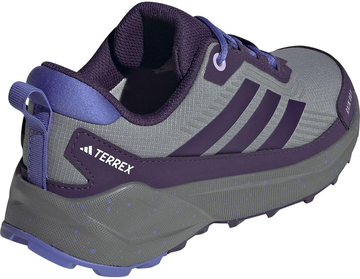 Детские и женские/мужские походные кроссовки adidas Terrex Trailmaker 2 Rain.rdy, синий/серый — фото 3