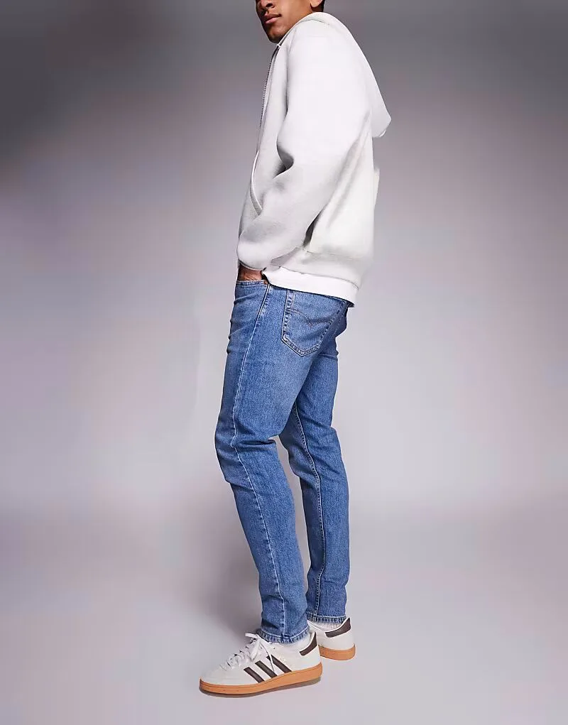 Джинсы Levi's 515 slim, средне-синего цвета — фото 2