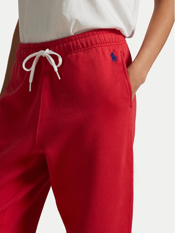 Спортивные брюки tapered fit 211971700007 Polo Ralph Lauren, красный — фото 4