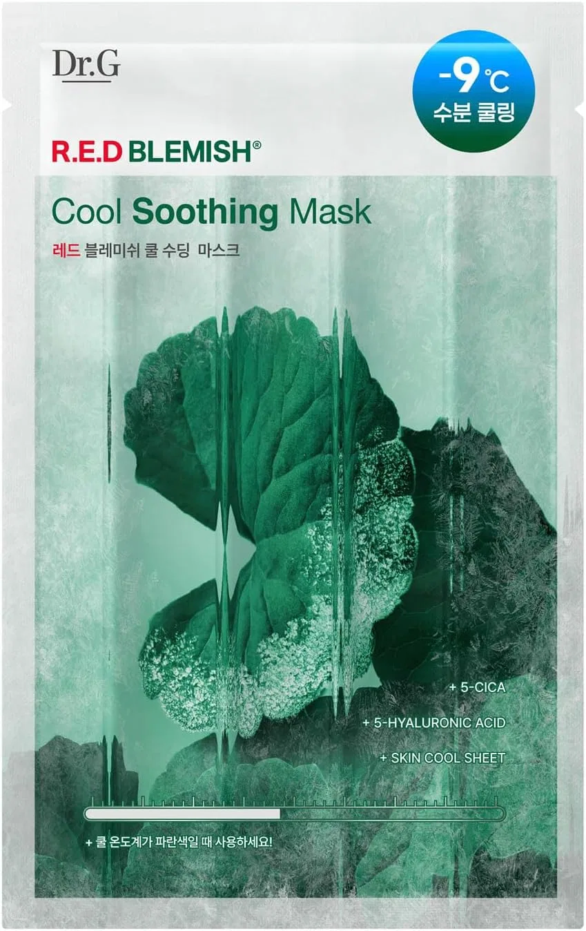 Сыворотка Dr.G — Cool Soothing Mask R.E.D Blemish успокаивающая