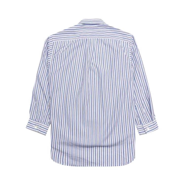 Рубашка Comme des Garçons PLAY Striped Shirt 'Blue/White/Black', разноцветный — фото 2
