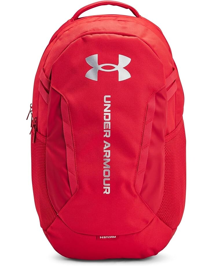 

Рюкзак Unisex Under Armour Hustle 6.0 Backpack, цвет Red/Red/Metallic Silver