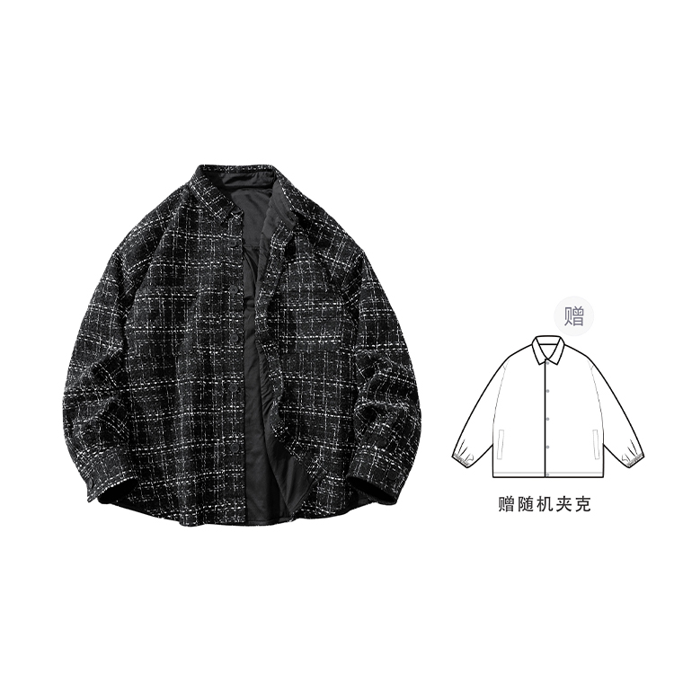 

Осень-зима 23 Куртка унисекс Tre Club, 2 Pack (Black+Random Jacket)