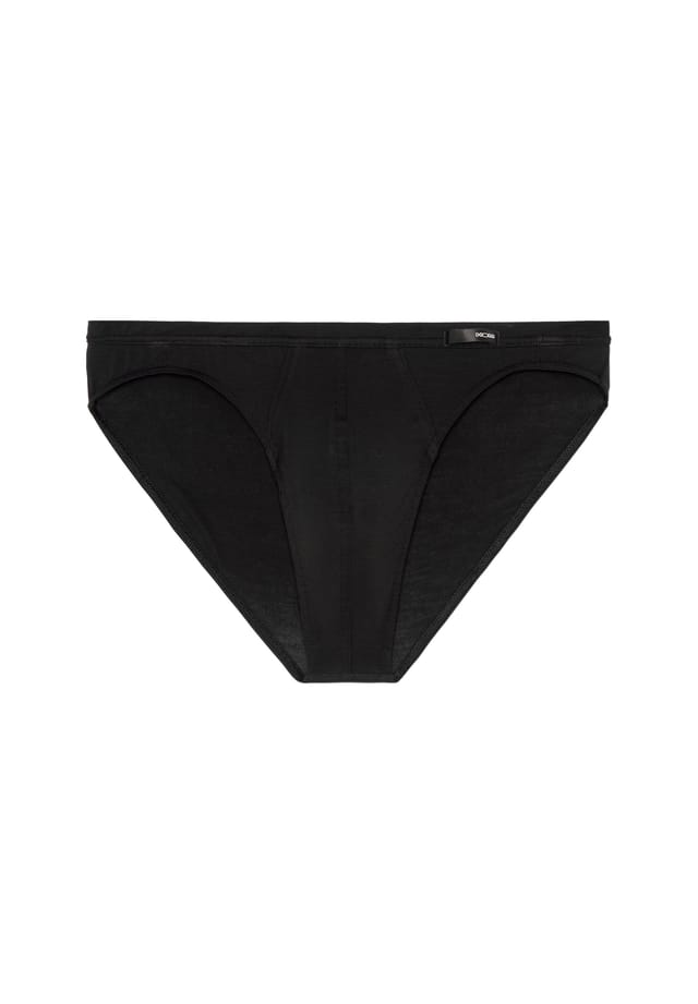 

Комфортные микро-трусы - мягкое нижнее белье Tencel однотонное Hom, черный