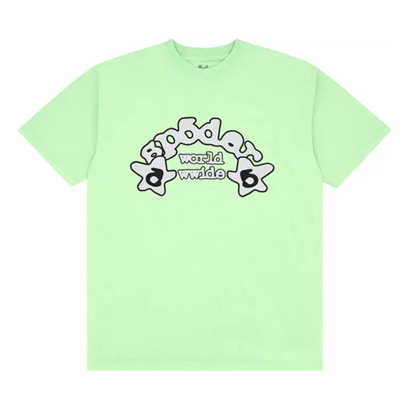 

Футболка Sp5der Worldwide T-Shirt 'Slime Green', зеленый