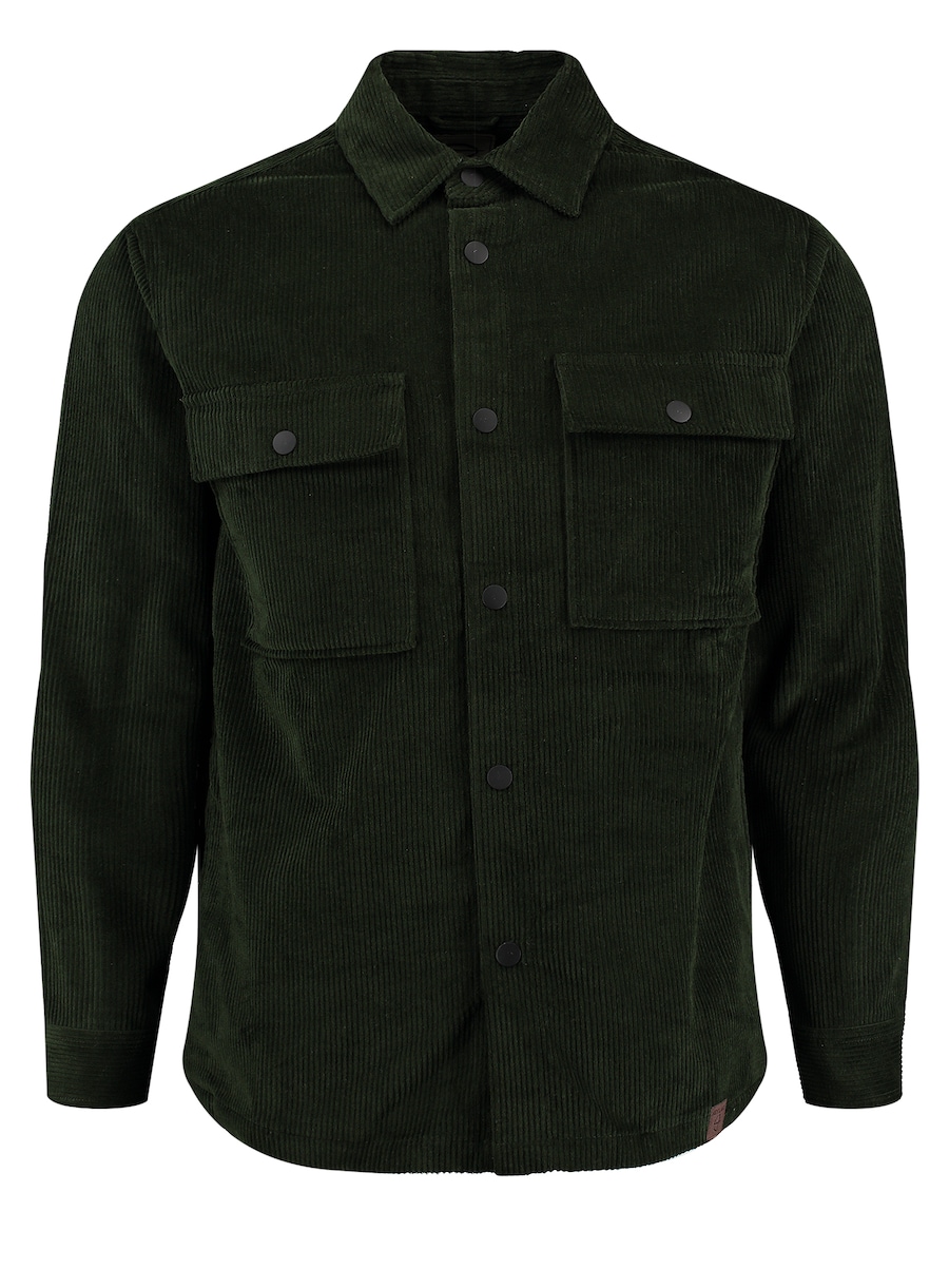 

Рубашка на пуговицах классического кроя Key Largo MONZA, темно-зеленый