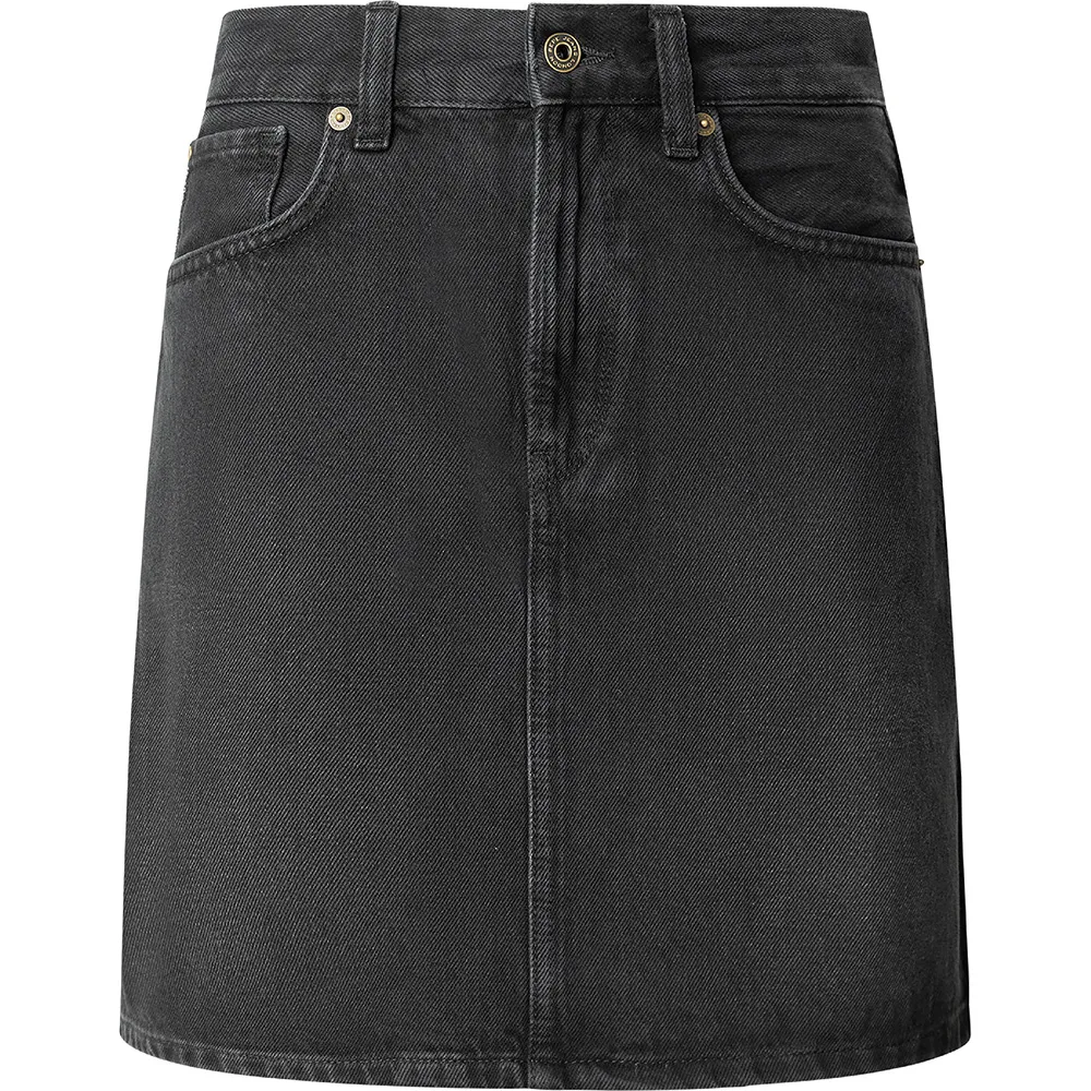 

Юбка Pepe Jeans Mini High Waist Short Denim, черный