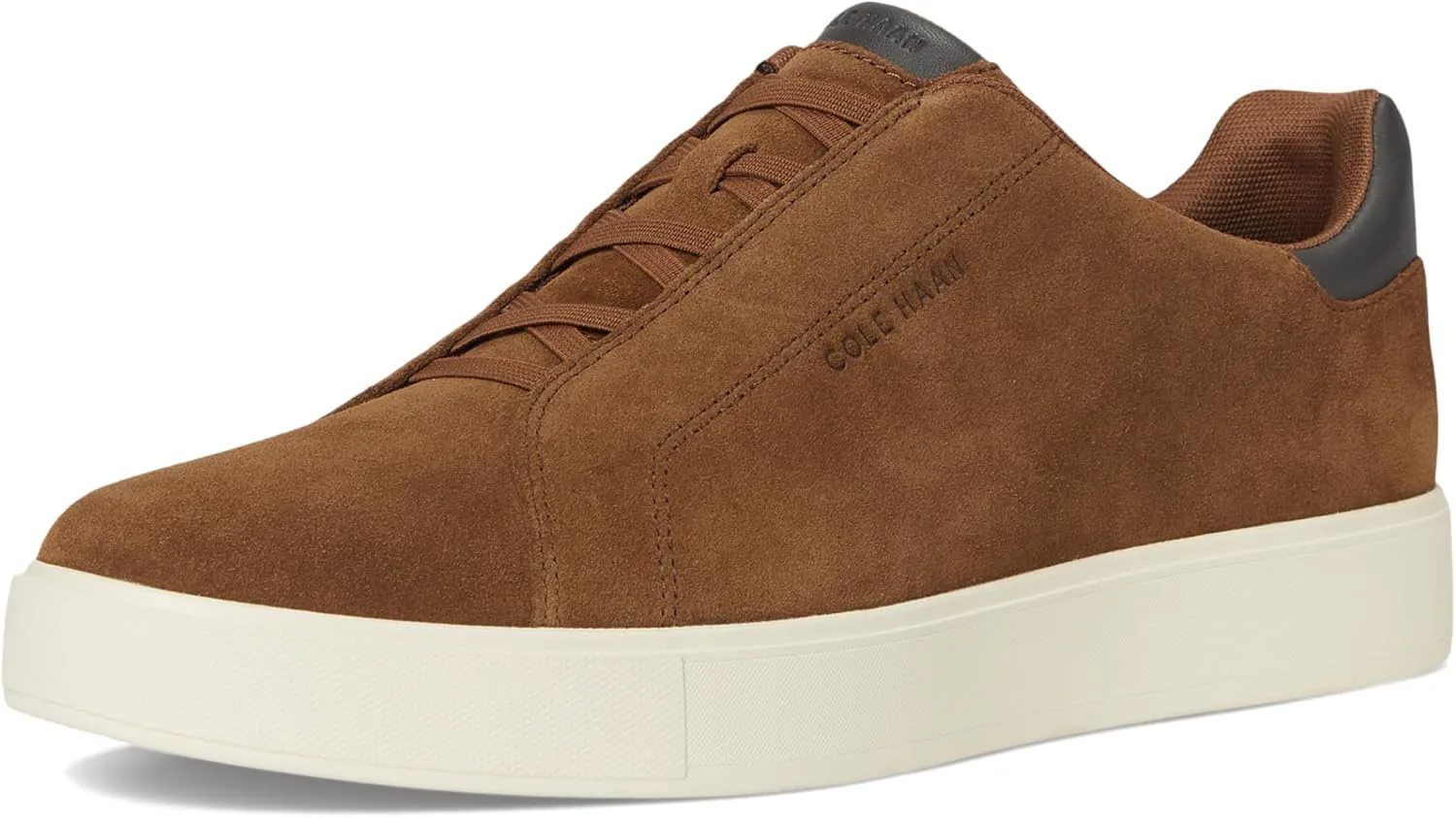 Мужские слипоны Cole Haan Grandpro Luxe, коричневый/слоновая кость — фото 2