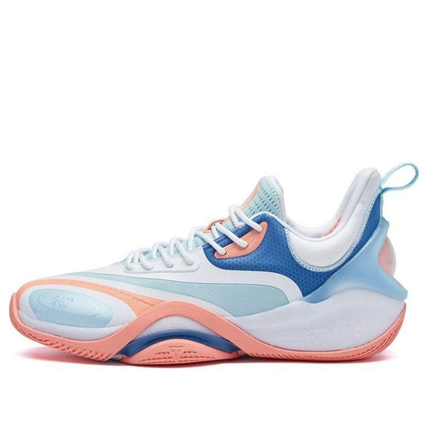 

Кроссовки spencer dinwiddie flowing time professional basketball shoes 'white blue pink' 361 Degrees, белый