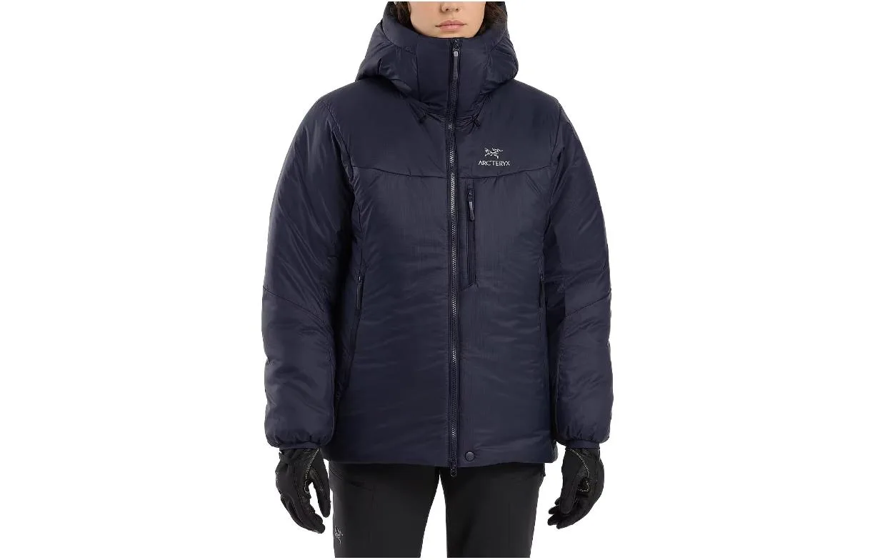 Arcteryx Пуховик женский синий черный
