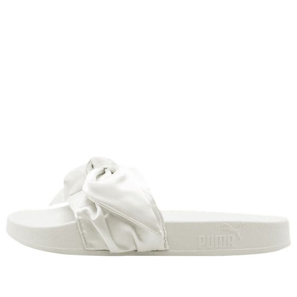Тапочки fenty x bow slide 'off white' Puma, белый