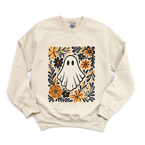 

Женский свитшот Ghost floral orange Simply Sage Market, Dust, Зеленый, Женский свитшот Ghost floral orange Simply Sage Market, Dust