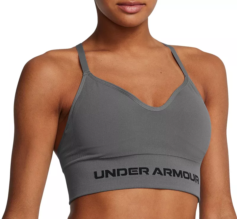 

Женский бесшовный спортивный бюстгальтер Under Armour Vanish, цвет Castlerock/Black