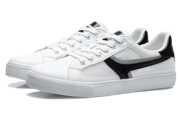 Кроссовки винтажные скейт обувь Li-Ning, белый — фото 3