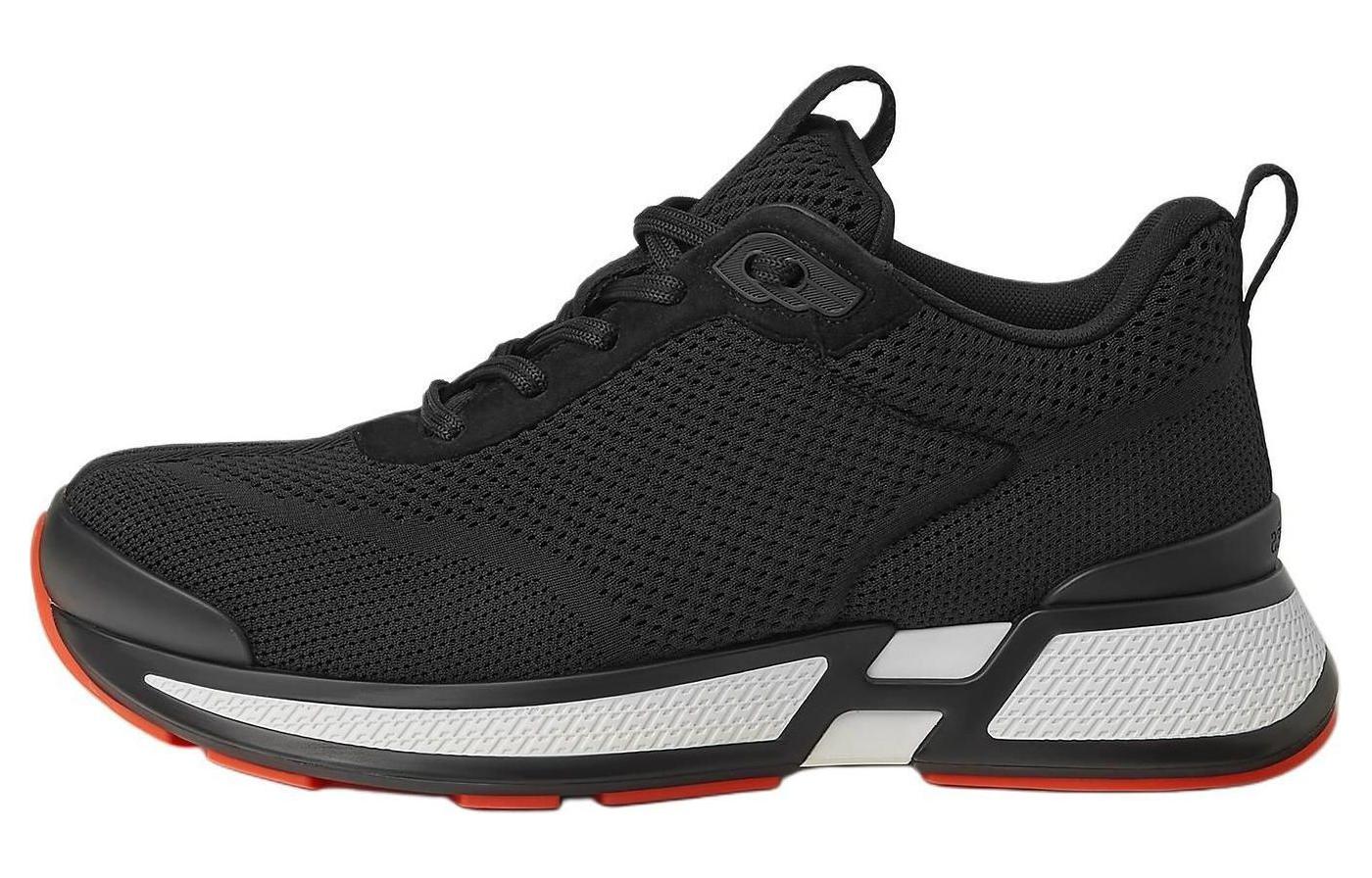 

HERMES Heros Low top Casual Shoes мужские черные