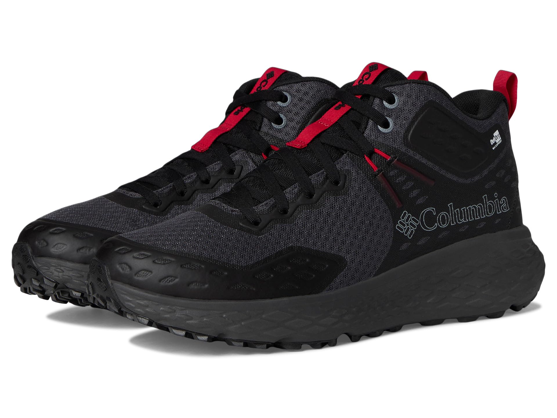 

Кроссовки Columbia Konos TRS Outdry Mid, цвет Dark Grey/Mountain Red