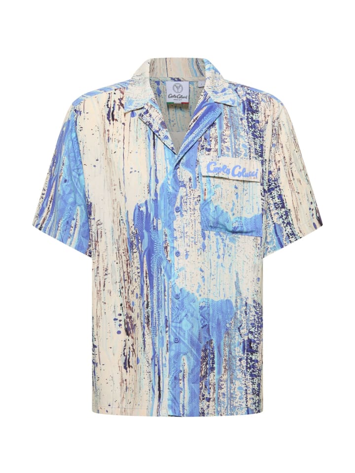 

Carlo Colucci Белая рубашка Fasoli