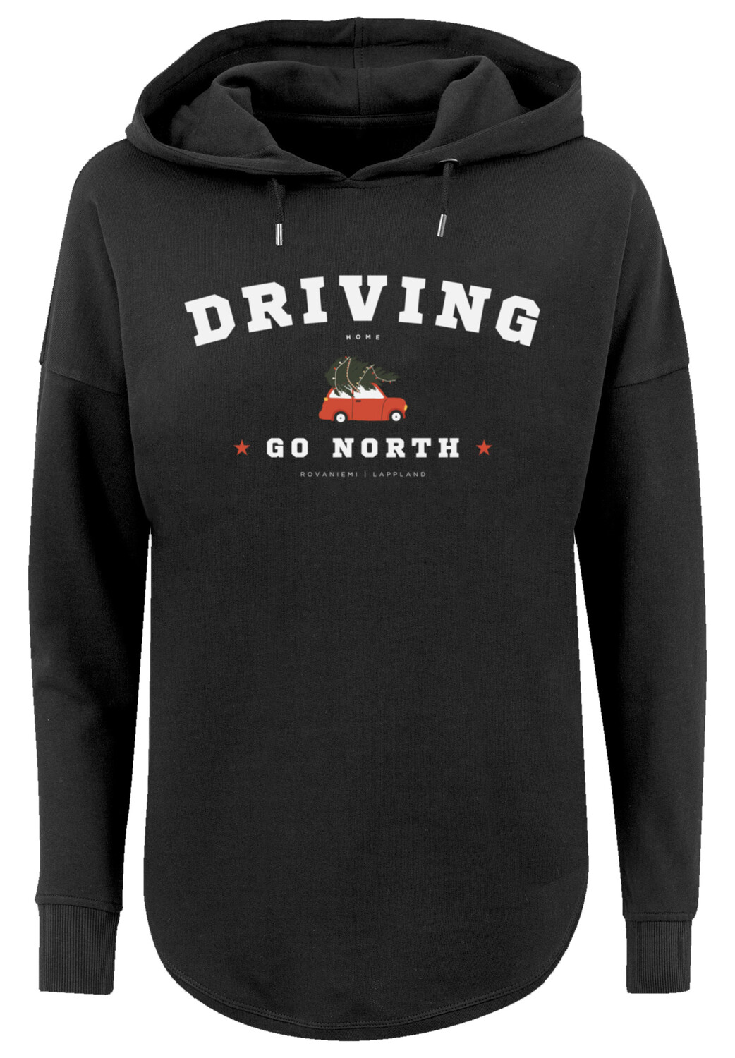 

Толстовка F4NT4STIC Oversized Hoodie Driving Home Weihnachten, черный