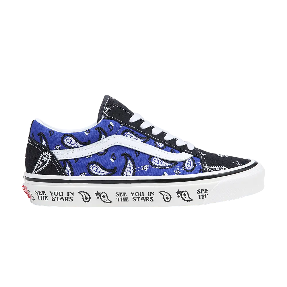 Ботинки Old Skool 36 DX Vans, синий
