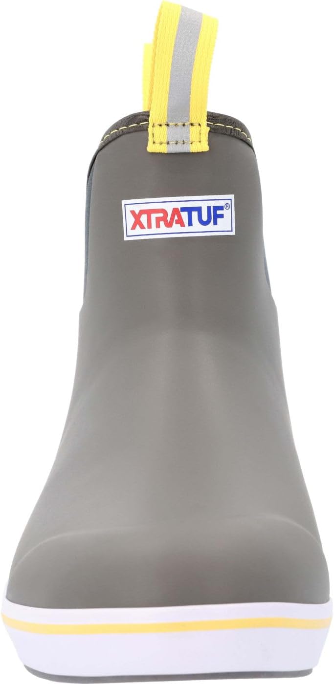 Мужские ботинки Xtratuf с 6-дюймовой голенью, Gray/Yellow — фото 4