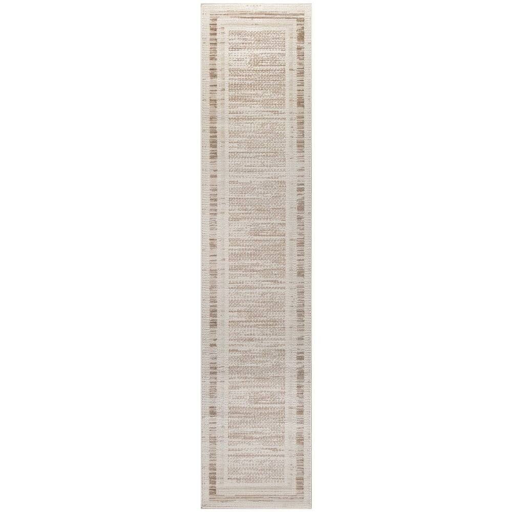 

Nourison Serenity Home Современный ковер с каймой для дома RugMarketPlace, цвет Mocha Ivory