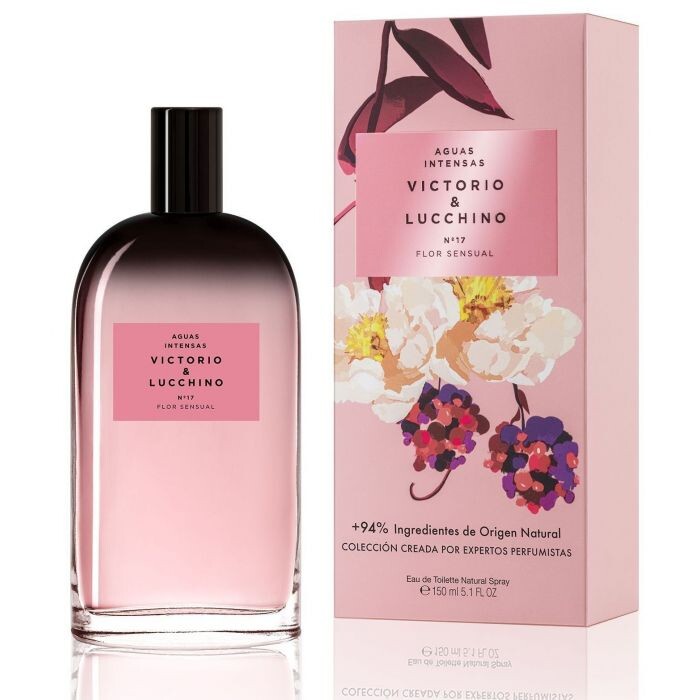 

Женская туалетная вода Aguas Intensas Nº 17 Flor Sensual Victorio & Lucchino, 150 ml