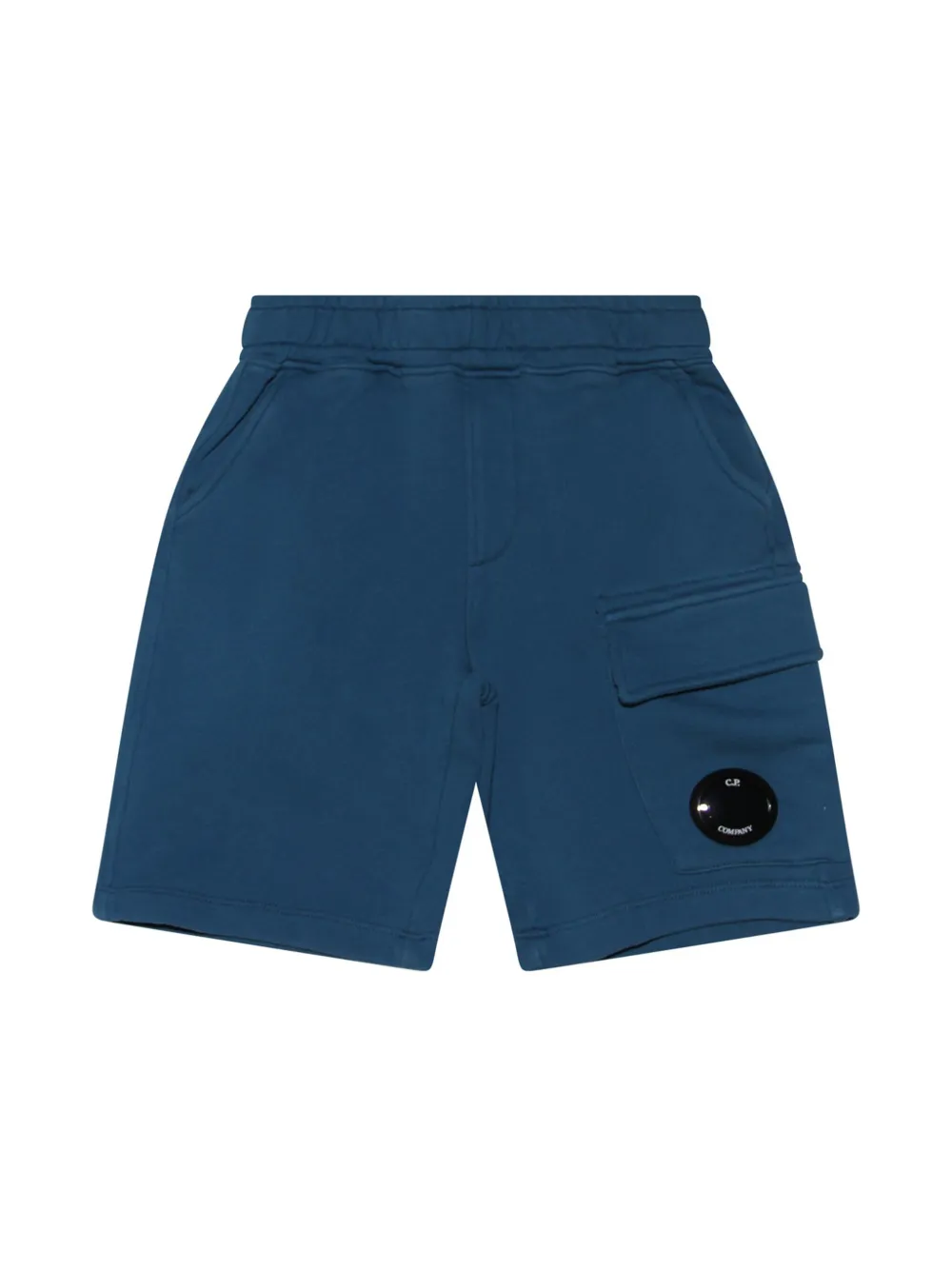 

Шорты с декором Lens C.P. Company Kids, синий