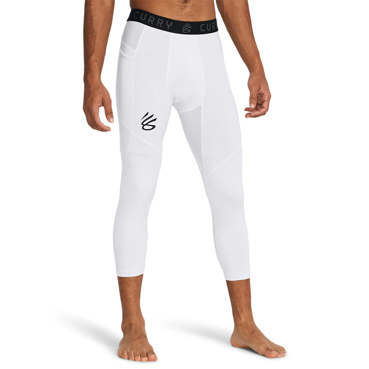 

Мужские баскетбольные брюки Ua Curry Brand 3/4 lgs Under Armour, белый