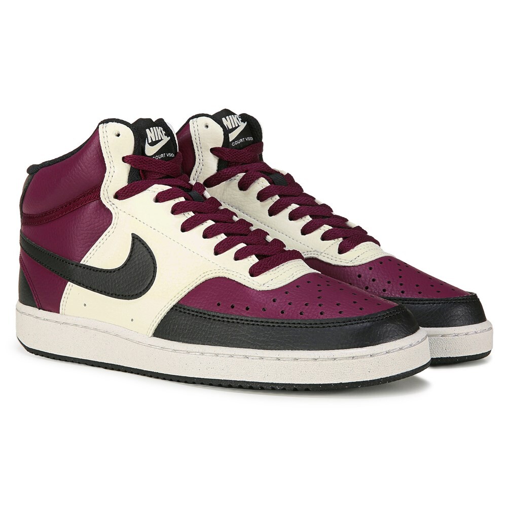 

Мужские кроссовки средней длины Court Vision Nike, цвет beetroot/sail