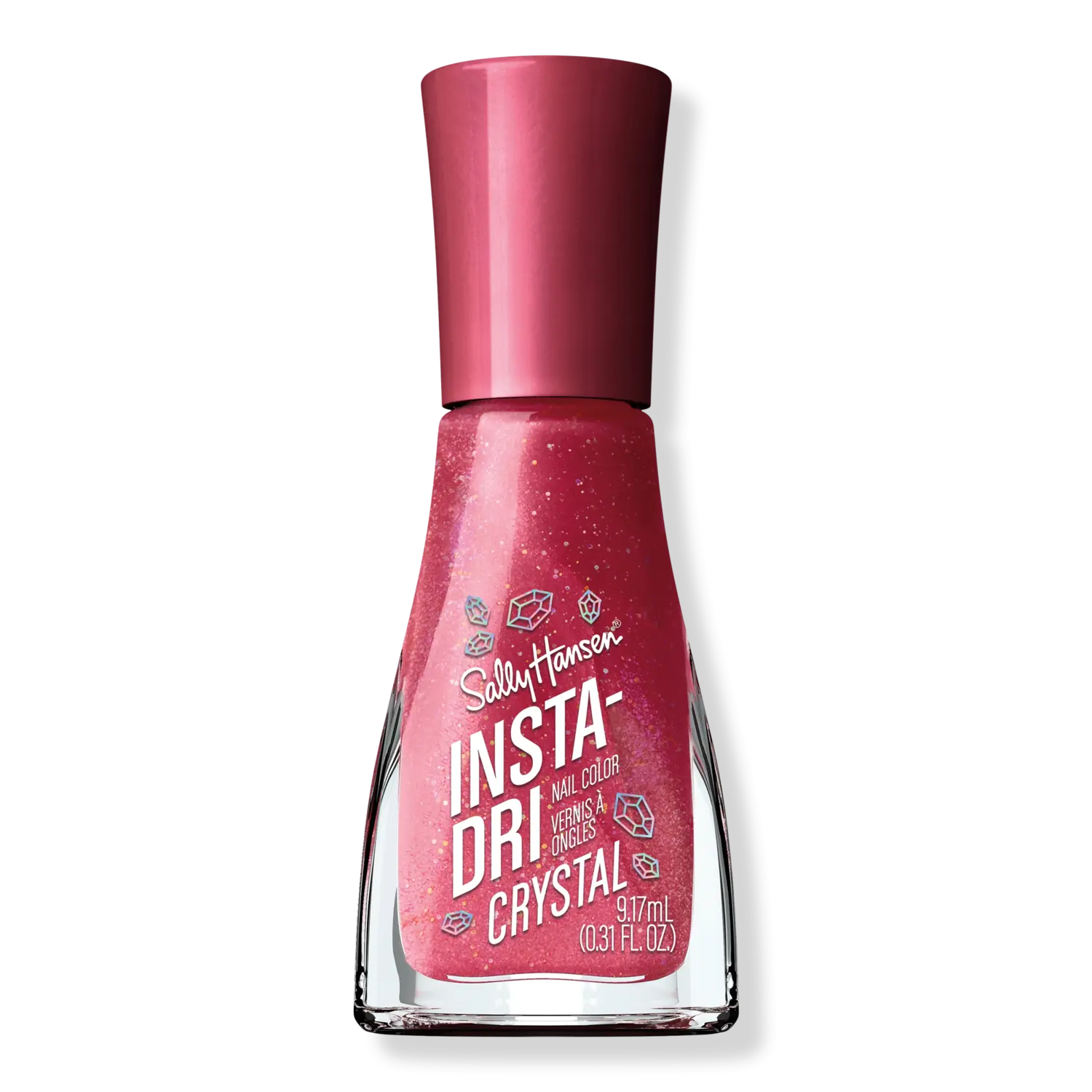 

Коллекция лаков для ногтей Insta-Dri Crystal Sally Hansen, Ruby Reflection (shimmery red)