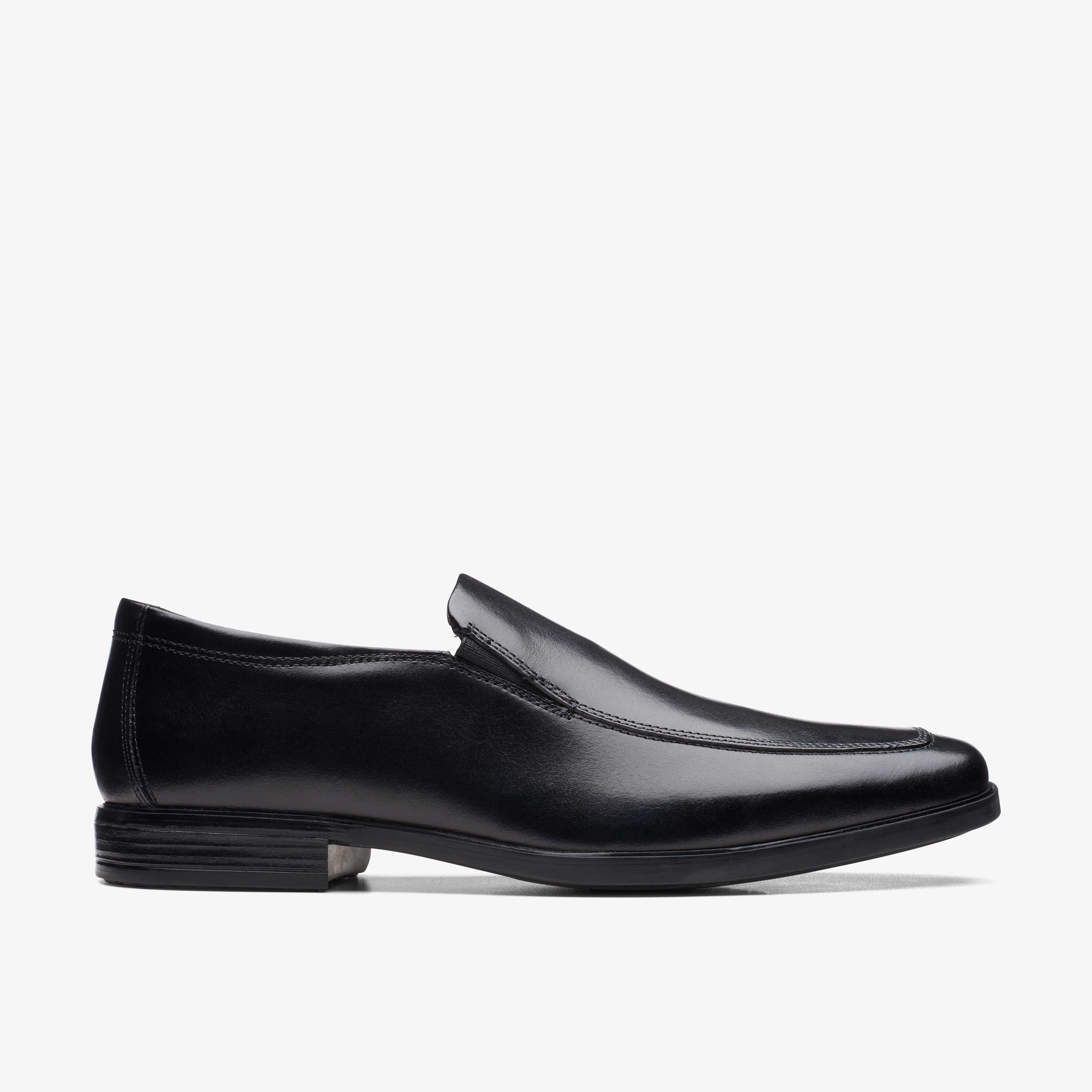 Лоферы Говард Эдж Clarks, Black Leather