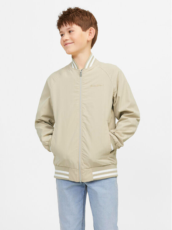 Бомбер стандартного кроя Jack&Jones, бежевый