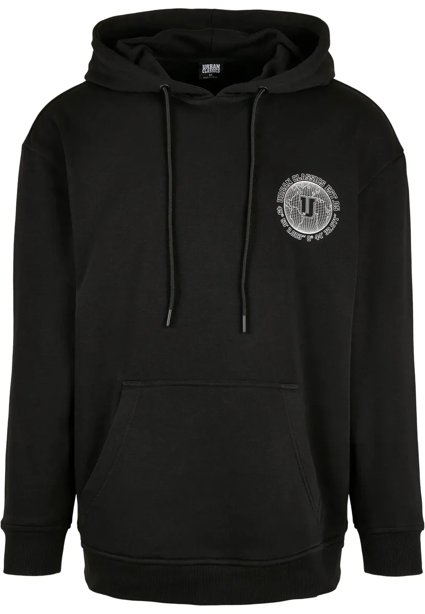 

Толстовка URBAN CLASSICS " Urban Classics Men's Globetrotter Hoody", черный