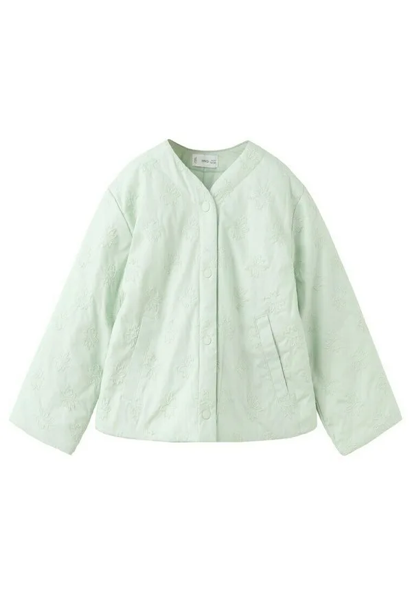 Детская летняя куртка Mango Kids, Pastel Green